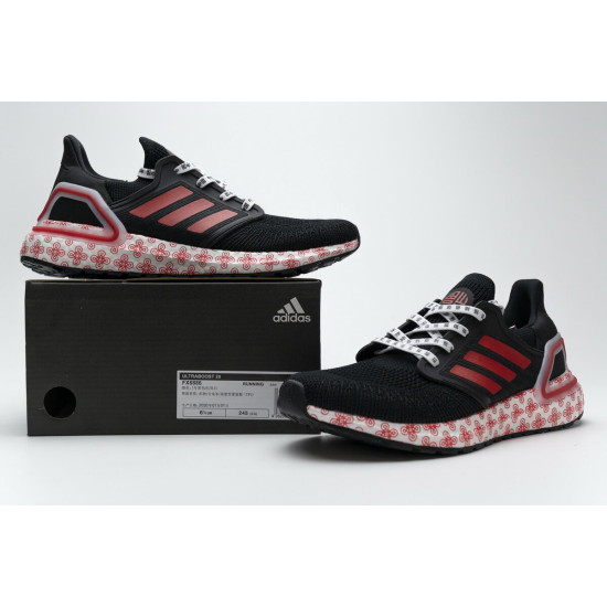 PK God   adidas Ultra BOOST 20 CONSORTIUM Black Red Real Boost