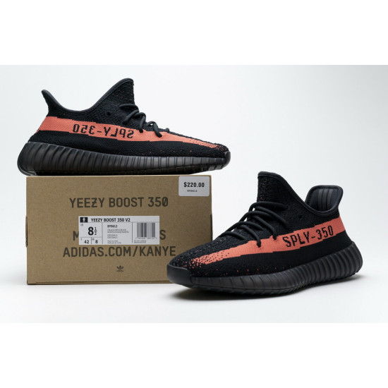 PK God Adidas Yeezy Boost 350 V2 Core Black Red