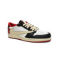 PK God Air Jordan 1 Low Black Red x Travis Scott