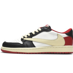 Yeezysale Air Jordan 1 Low Black Red x Travis Scott