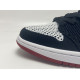 PK God Air Jordan 1 Low Flyknit Black Toe