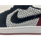 PK God Air Jordan 1 Low Flyknit Black Toe