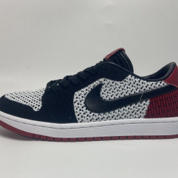 Yeezysale Air Jordan 1 Low Flyknit Black Toe