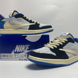 Yeezysale Air Jordan 1 Low Flyknit Fragment Design xTravis Scott