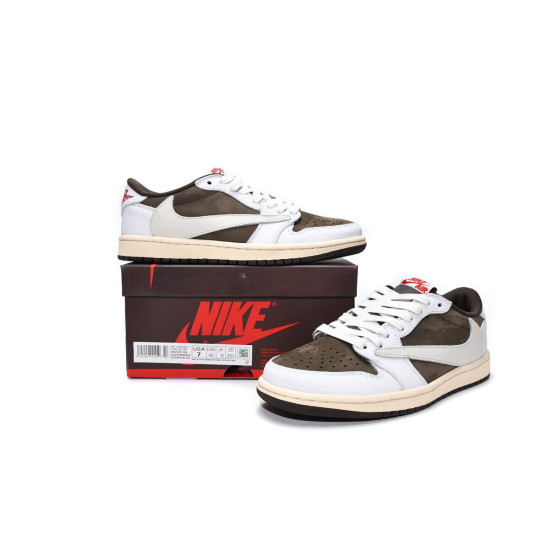 PK God Air Jordan 1 Low OG Reverse Mocha x Travis Scott