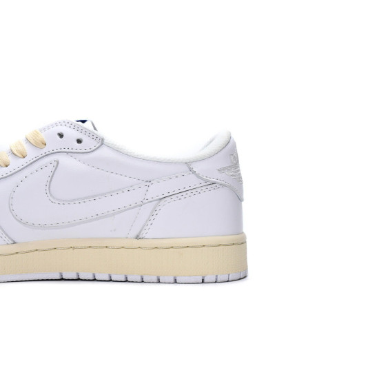 PK God Air Jordan 1 Low White Blue x Travis Scott