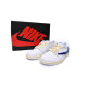 PK God Air Jordan 1 Low White Blue x Travis Scott