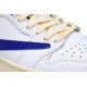 PK God Air Jordan 1 Low White Blue x Travis Scott