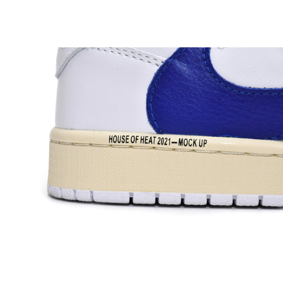 PK God Air Jordan 1 Low White Blue x Travis Scott