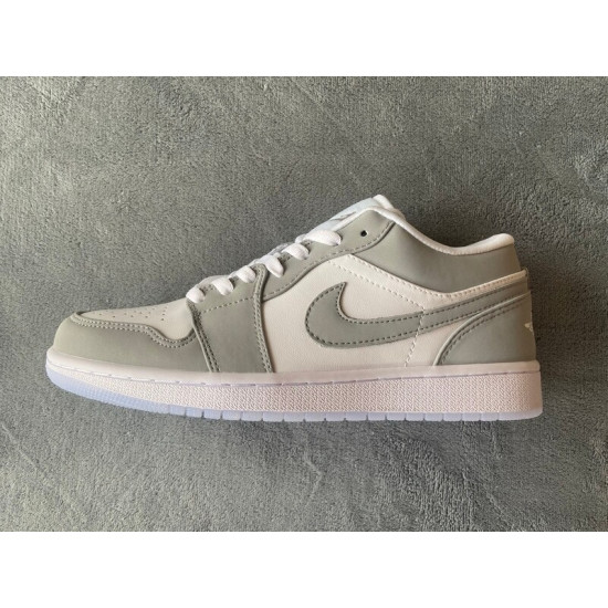 PK God Air Jordan 1 Low Wolf Grey