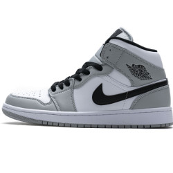 Yeezysale Air Jordan 1 Mid Light Smoke Grey