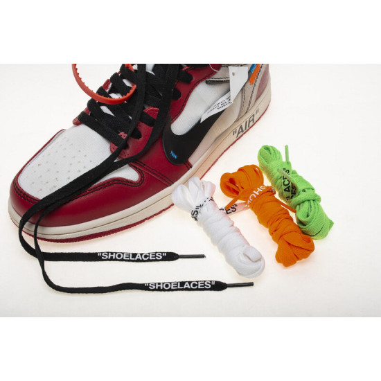 PK God  Air Jordan 1 Retro High Off-White Chicago