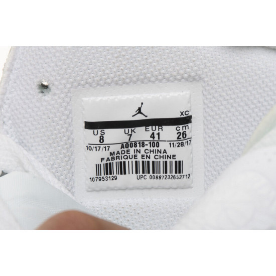 PK God  Air Jordan 1 Retro High Off-White White