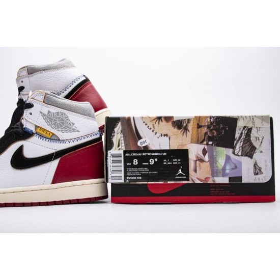 PK God Air Jordan 1 Retro High Union Los Angeles Black Toe