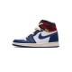 PK God  Air Jordan 1 Retro High Union Los Angeles Blue Toe