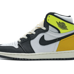 Yeezysale Air Jordan 1 Retro High White Black Volt University Gold