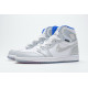 PK God Air Jordan 1 Retro High Zoom White Racer Blue