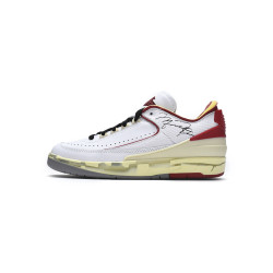 Yeezysale Air Jordan 2 Retro Low SP Off-White White Red