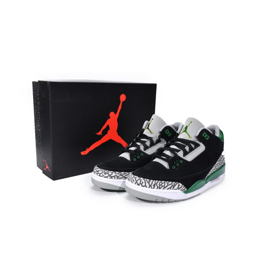 PK God Air Jordan 3 Retro Pine Green