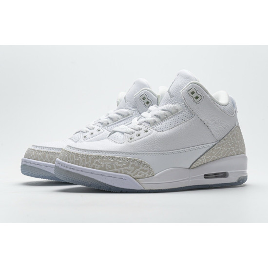 PK God Air Jordan 3 Retro Pure White