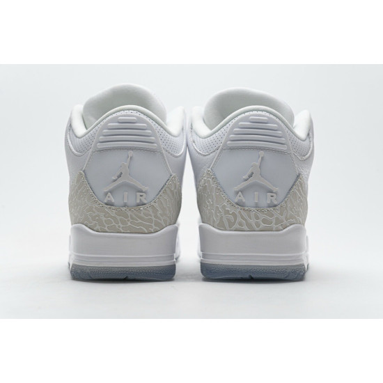 PK God Air Jordan 3 Retro Pure White