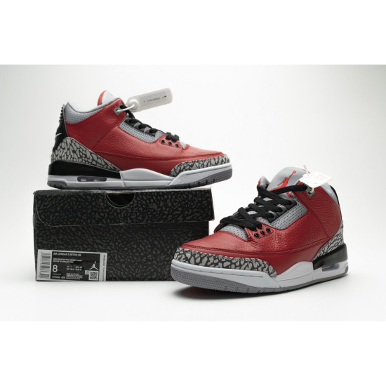 PK God Air Jordan 3 Retro SE Unite Fire Red