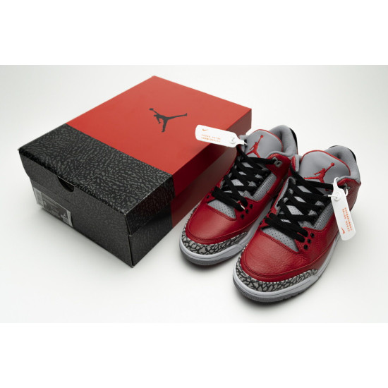 PK God Air Jordan 3 Retro SE Unite Fire Red