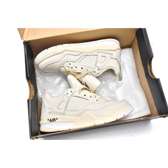 PK God Air Jordan 4 Retro Sail GS