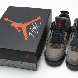 Yeezysale Air Jordan 4 Retro Travis Scott Brown