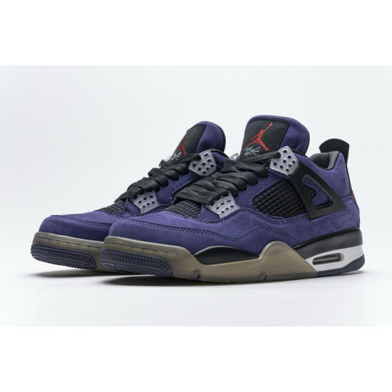 PK God Air Jordan 4 Retro Travis Scott Purple