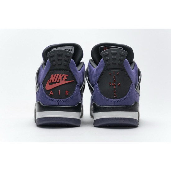 PK God Air Jordan 4 Retro Travis Scott Purple