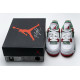 PK God  Air Jordan 4 Retro White Green Red