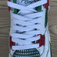 PK God  Air Jordan 4 Retro White Green Red