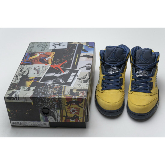 PK God Air Jordan 5 Retro Michigan