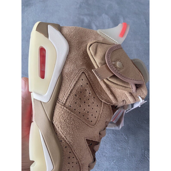 PK God Air Jordan 6 Retro Travis Scott British Khaki