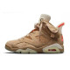 PK God Air Jordan 6 Retro Travis Scott British Khaki