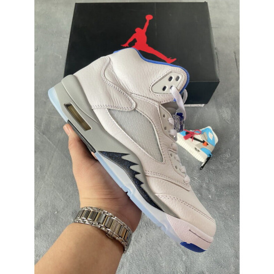 PK God Jordan 5 Retro White Stealth 2021