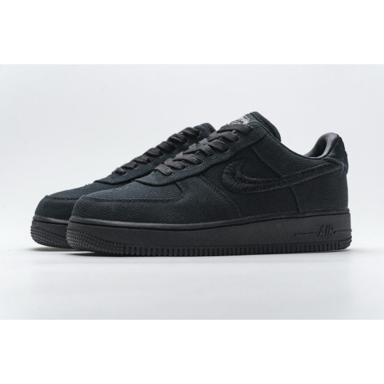 PK God Nike Air Force 1 Low Stussy Black