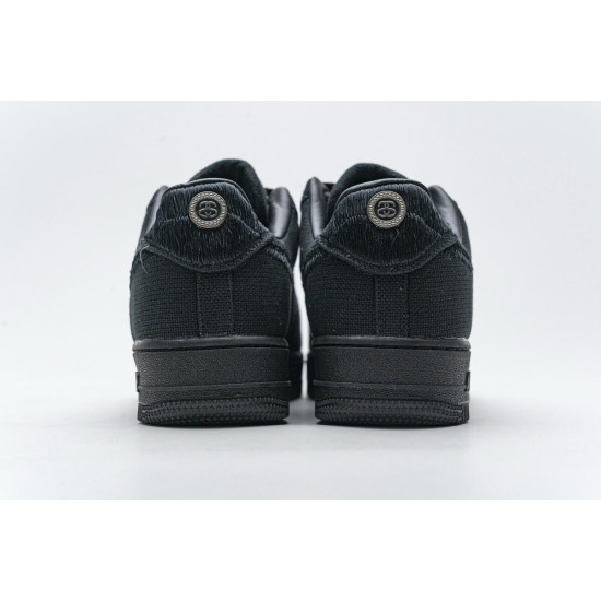 PK God Nike Air Force 1 Low Stussy Black