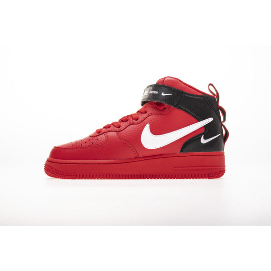 PK God Nike Air Force 1 Mid Utility University Red