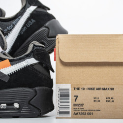 Yeezysale Nike Air Max 90 Off-White All Black