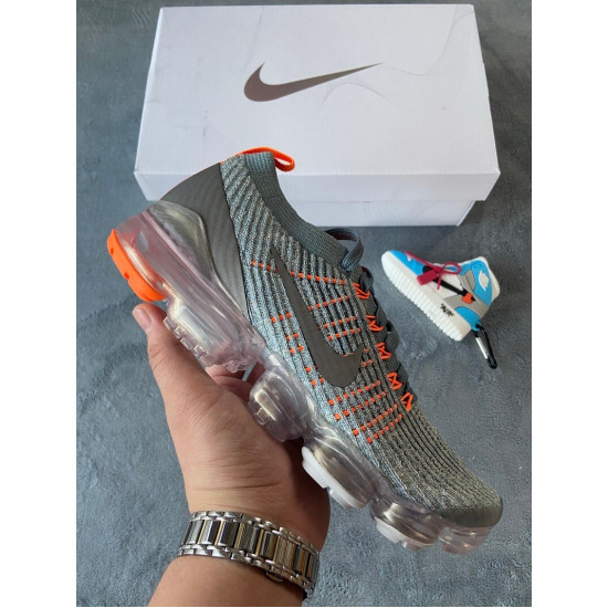 PK God Nike Air VaporMax Flyknit 3 Aviator Grey Metallic Pewter