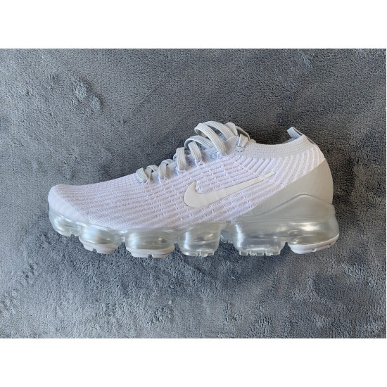 PK God Nike Air VaporMax Flyknit 3 White Pure Platinum