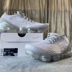 Yeezysale Nike Air VaporMax Flyknit 3 White Pure Platinum