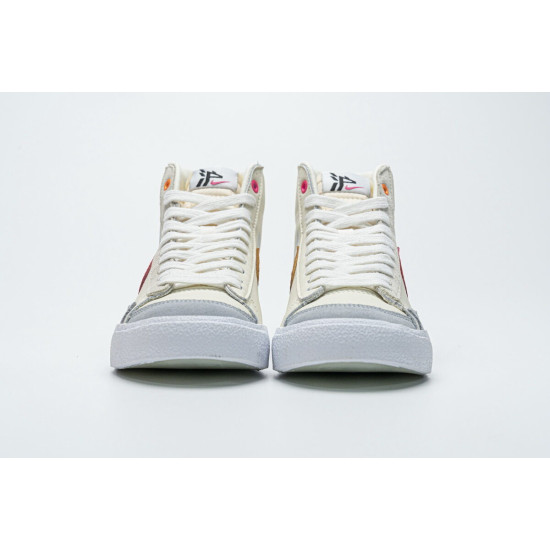 PK God Nike Blazer Mid 77 Beige Pink Blue