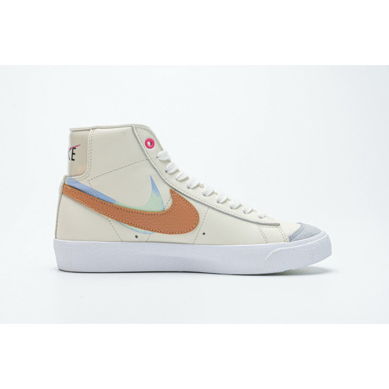 PK God Nike Blazer Mid 77 Beige Pink Blue