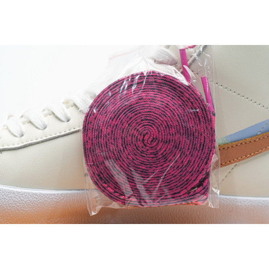 PK God Nike Blazer Mid 77 Beige Pink Blue