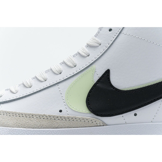 PK God  Nike Blazer Mid 77 SE GS Double Swoosh White Vapor Green