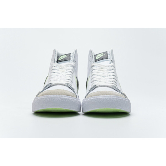 PK God  Nike Blazer Mid 77 SE GS Double Swoosh White Vapor Green