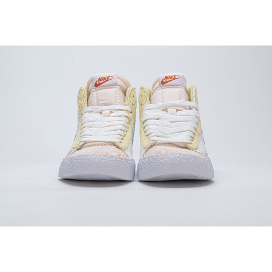 PK God  Nike Blazer Mid 77 VNTG White Pink Yellow